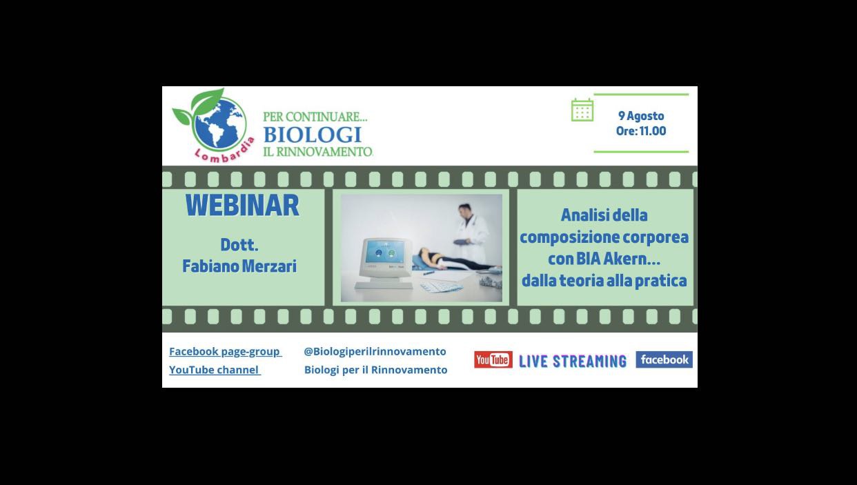 Webinar: Analisi Della Composizione Corporea Con BIA Dalla Teoria Alla ...